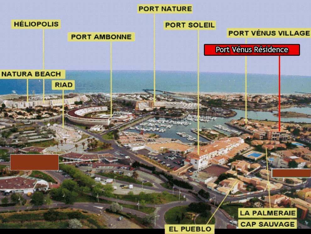 Studio Port Venus Village Naturiste Agde Exteriér fotografie